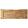 vidaXL Dessus de table bord vivant 140x40x3,8 cm bois de manguier brut
