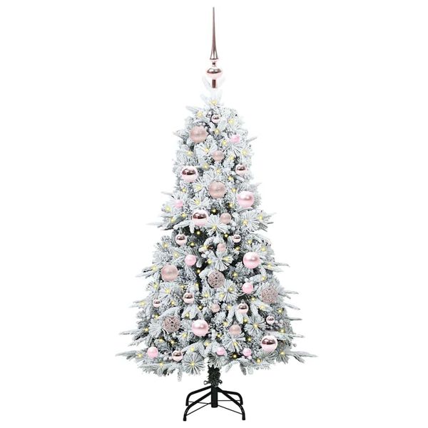vidaXL Sapin de Noël Artificiel à Branches Articulées Vert 120 cm