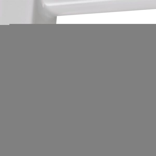 vidaXL Radiateur s&egrave;che-serviettes vertical de salle de bain 480x480 mm