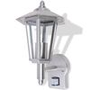 vidaXL Lampe murale ext&eacute;rieure avec capteur Acier inoxydable