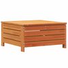 vidaXL Repose-pied de jardin avec coussin bois massif de pin