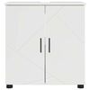 vidaXL Cabinet de salle de bain Blanc brillant 61 x 35 x 64 cm