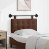 vidaXL T&ecirc;te de lit suspendue Montage mural Simili cuir