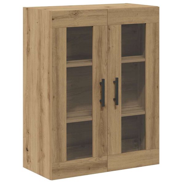vidaXL Buffet ch&ecirc;ne artisanal 69,5x34x90 cm bois d'ing&eacute;nierie