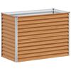 vidaXL Jardini&egrave;re sur&eacute;lev&eacute;e 98 x 50 x 68 cm Acier galvanis&eacute;