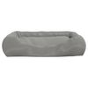 vidaXL Coussin avec oreillers pour chien Gris 75x58x18 cm Tissu Oxford