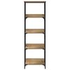 vidaXL Bibliothèque chêne artisanal 50x33x153 cm bois d'ingénierie