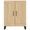 vidaXL Buffet ch&ecirc;ne sonoma 69,5x34x90 cm bois d'ing&eacute;nierie