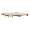 vidaXL Cadre de lit sans matelas 180x200 cm bois massif de pin