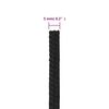vidaXL Corde de bateau Noir complet 5 mm 500 m Polypropyl&egrave;ne