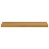 vidaXL &Eacute;tag&egrave;re Murale 2 pcs Beige 80 x 23,5 x 4 cm Bois d'ing&eacute;nierie