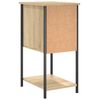 vidaXL Table de chevet chêne sonoma 32x42x70 cm bois d'ingénierie