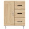 vidaXL Buffet haut Ch&ecirc;ne sonoma 69,5x34x180 cm Bois d'ing&eacute;nierie