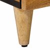 vidaXL Cabinet de chevet Naturel 40 x 33 x 46 cm Bois de mangue massif