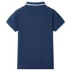 Polo pour enfants bleu foncé 116