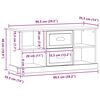 vidaXL Meuble TV Ch&ecirc;ne artisanal 99,5 x 35,5 x 48 cm Bois d'ing&eacute;nierie