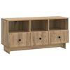 vidaXL Meuble TV 102 x 34,5 x 50 cm Ch&ecirc;ne artisanal Bois d'ing&eacute;nierie