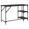 vidaXL Bureau Ch&ecirc;ne noir 120 x 50 x 75 cm Bois d'ing&eacute;nierie