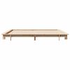 vidaXL Cadre de lit sans matelas 200x200 cm bois massif de pin