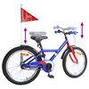 vidaXL V&eacute;lo pour Enfants 18 Pouces pour les 5-7 ans Bleu fonc&eacute;