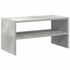 vidaXL &Eacute;tag&egrave;re &agrave; chaussures empilable gris b&eacute;ton 60x30x30,5 cm