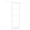 vidaXL Porte coulissante ORKDAL Blanc 78 x 211 cm