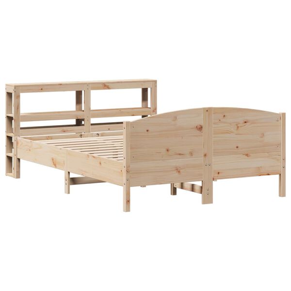 vidaXL Cadre de lit sans matelas 140x200 cm bois massif de pin