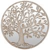 vidaXL Miroir Sable 60x2,5 cm Fer pour utilisation &agrave; l'int&eacute;rieur
