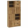 vidaXL Armoires lat&eacute;rales 4 pcs ODDA 40x24x79 cm bois massif pin