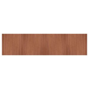 vidaXL Tapis rectangulaire marron 100x400 cm bambou