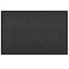 vidaXL Tapis de porte Anthracite 60 x 40 x 1.2 cm Tissu en teddy