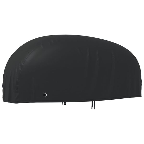 vidaXL Housse de motocyclette noir 265x105x125 cm oxford 210D