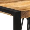 vidaXL Table de bar 60x55x110 cm bois de manguier massif brut
