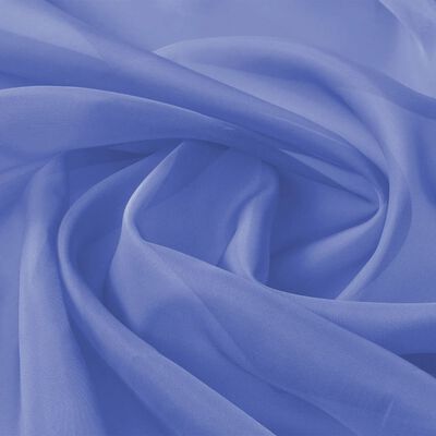 vidaXL Tissu de rideau 1,45 x 20 m Bleu royal