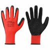 vidaXL Gants de Travail 12 pi&egrave;ces Rouge et Noir 10 / xl