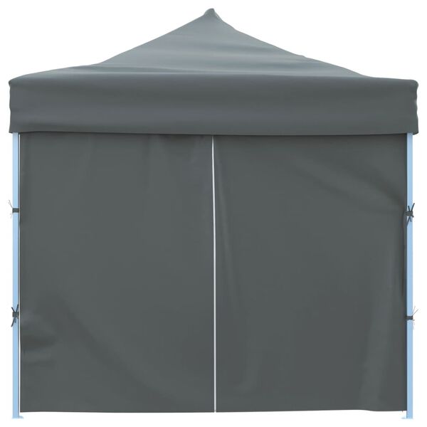 vidaXL Tente de réception pliable avec 8 parois 870x291x315 cm Anthracite