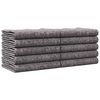 vidaXL Couvertures de d&eacute;m&eacute;nagement 10 pc Gris 150 x 200 cm tissu