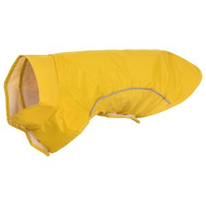 vidaXL Imperm&eacute;able pour chien avec bandes r&eacute;fl&eacute;chissantes en polyester jaune taille XXS