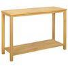 vidaXL Table console de jardin Acacia clair 110 x 40 x 75 cm