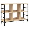 vidaXL Buffet Ch&ecirc;ne Sonoma 102 x 32 x 73,5 cm Bois d'ing&eacute;nierie