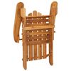 vidaXL Ensemble de salon de jardin Adirondack 4 pcs bois acacia solide