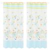 vidaXL Rideau occultant imprim&eacute; enfants 2 pcs 140x240 cm voyager monde
