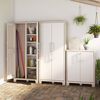 Keter Armoire de rangement polyvalente Gulliver Beige et marron 182 cm