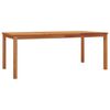 vidaXL Ensemble &agrave; manger de jardin 5pcs Bois de teck massif