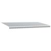 vidaXL Auvent manuel r&eacute;tractable anthracite et blanc 600x300 cm