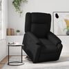 vidaXL Fauteuil inclinable &eacute;lectrique noir similicuir