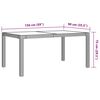 vidaXL Ensemble &agrave; manger d'ext&eacute;rieur 7 pcs et coussins R&eacute;sine tress&eacute;e