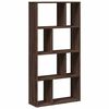 vidaXL Biblioth&egrave;que ch&ecirc;ne marron 60x20x120,5 cm bois d'ing&eacute;nierie