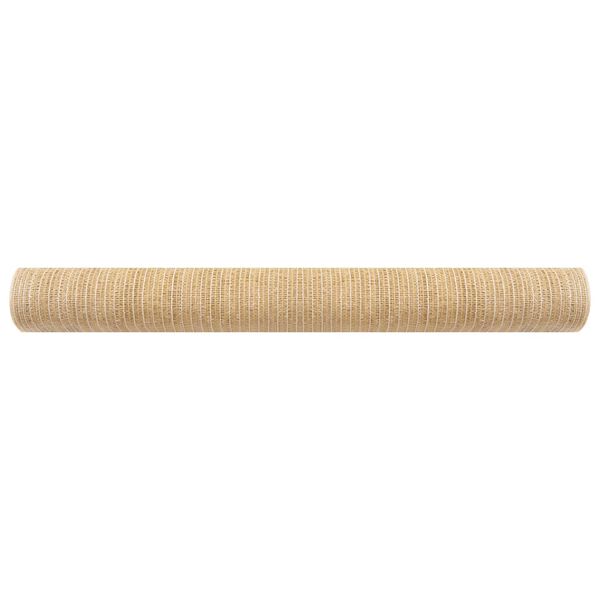 vidaXL Filet brise-vue Beige 1x25 m PEHD 150 g/m&sup2;