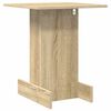 vidaXL Table d'appoint Ch&ecirc;ne Sonoma 44,5 x 45 x 55 cm